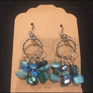 Turquoise Stone Earrings